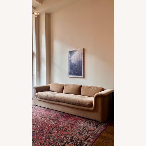 Used  CB2 Mardones 103" Velvet Sofa   for sale on AptDeco