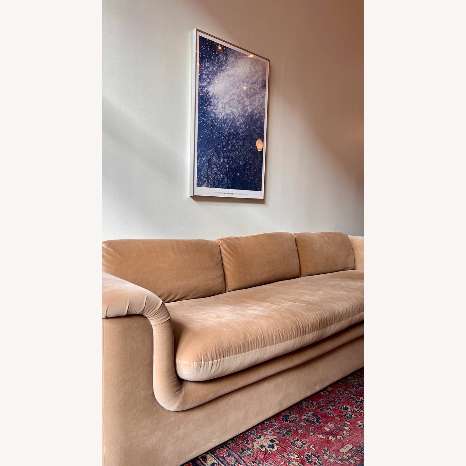  CB2 Mardones 103" Velvet Sofa   - image-3