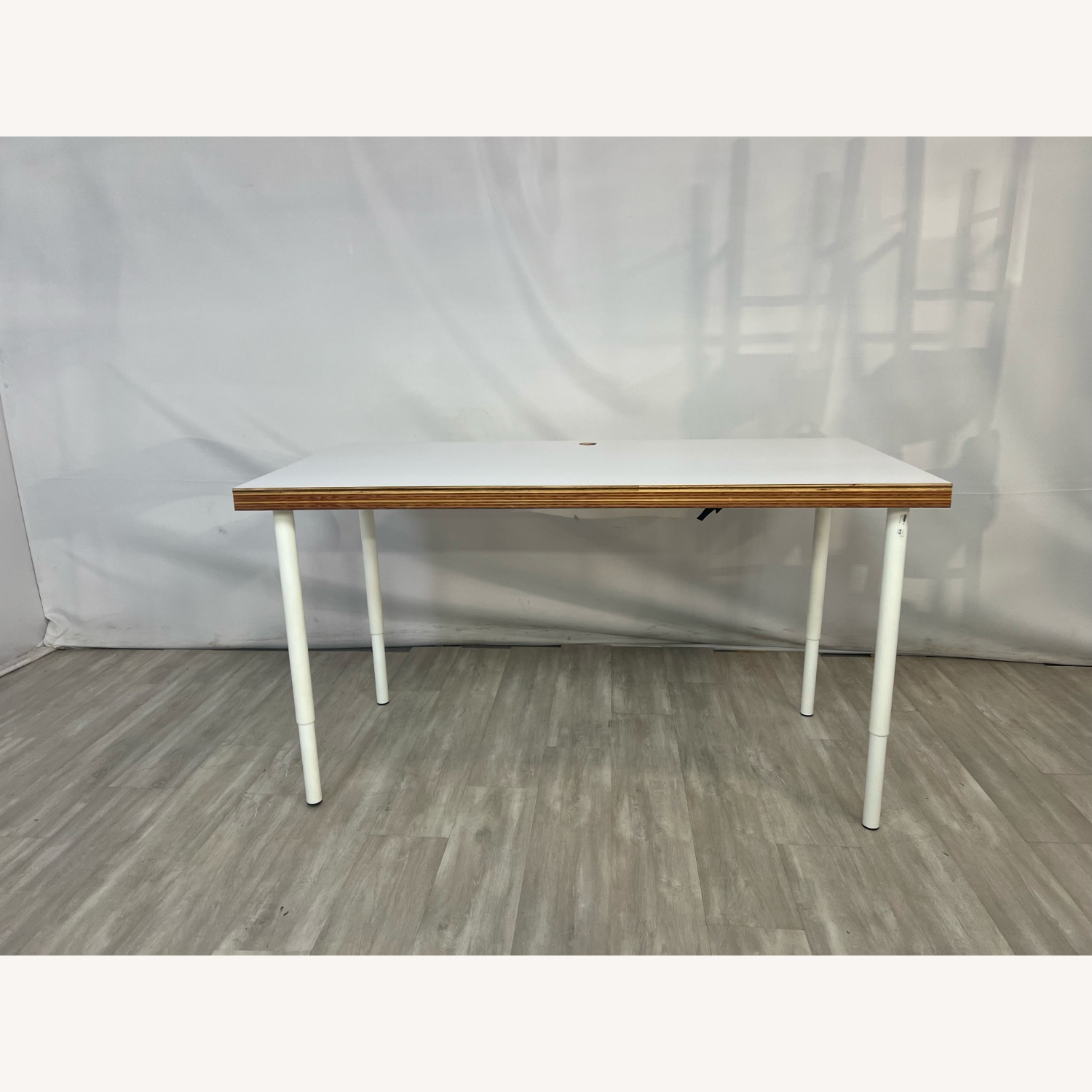 A.N Custom Furniture White Wooden Top Desk - image-2