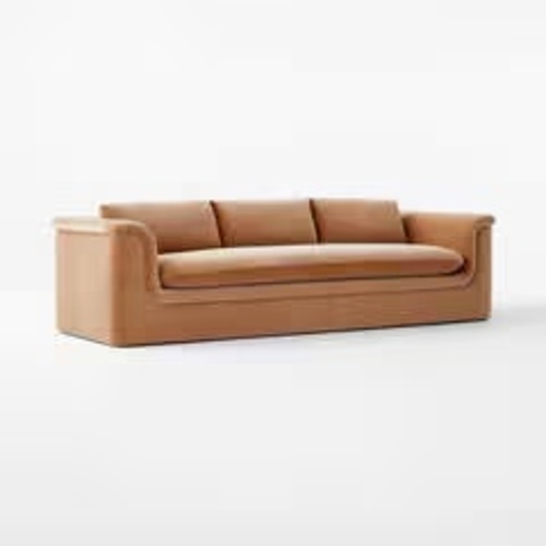 Used CB2 3+ Seater Sofa Light Brown Fabric for sale on AptDeco
