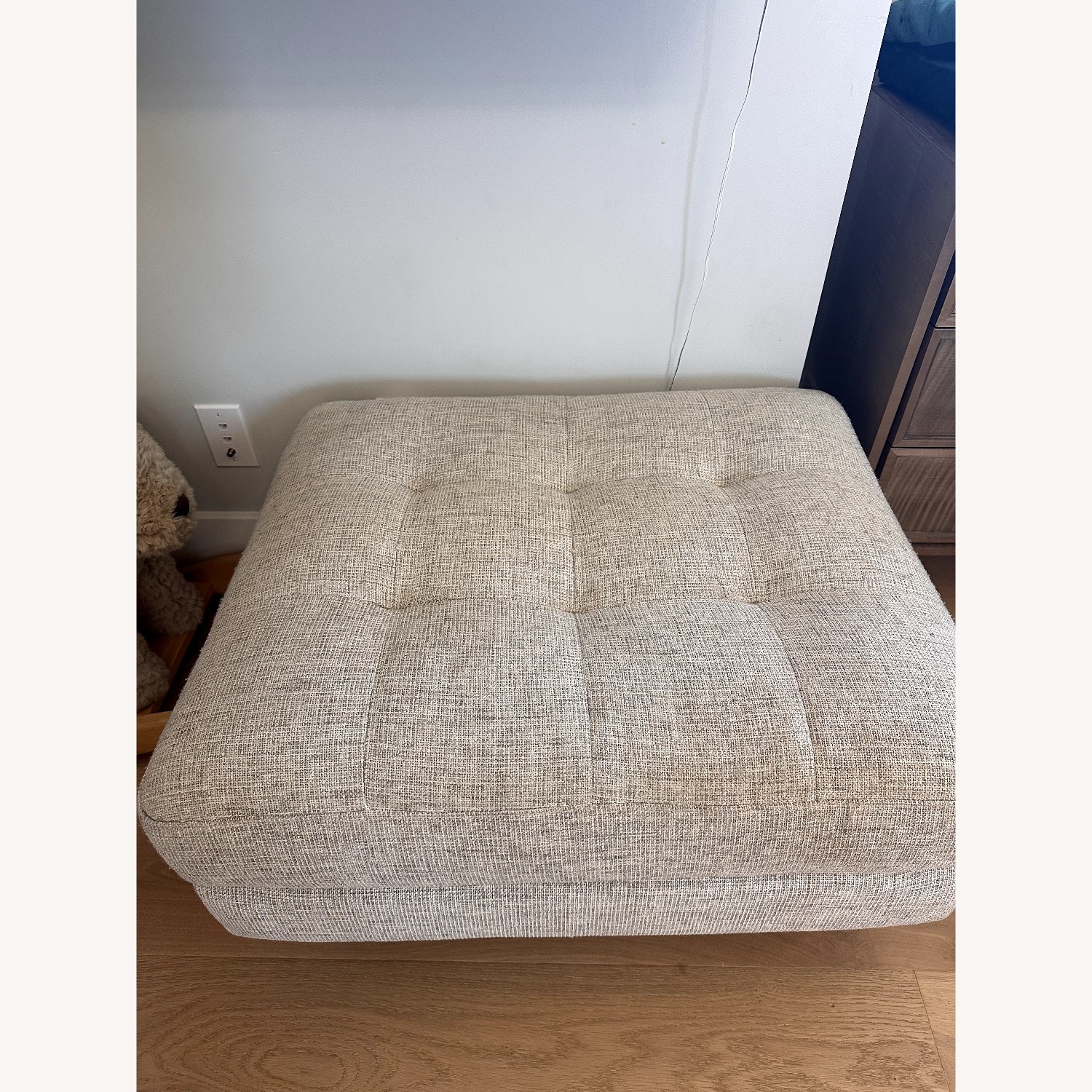 Article Light Gray Fabric Accent Chair - image-6