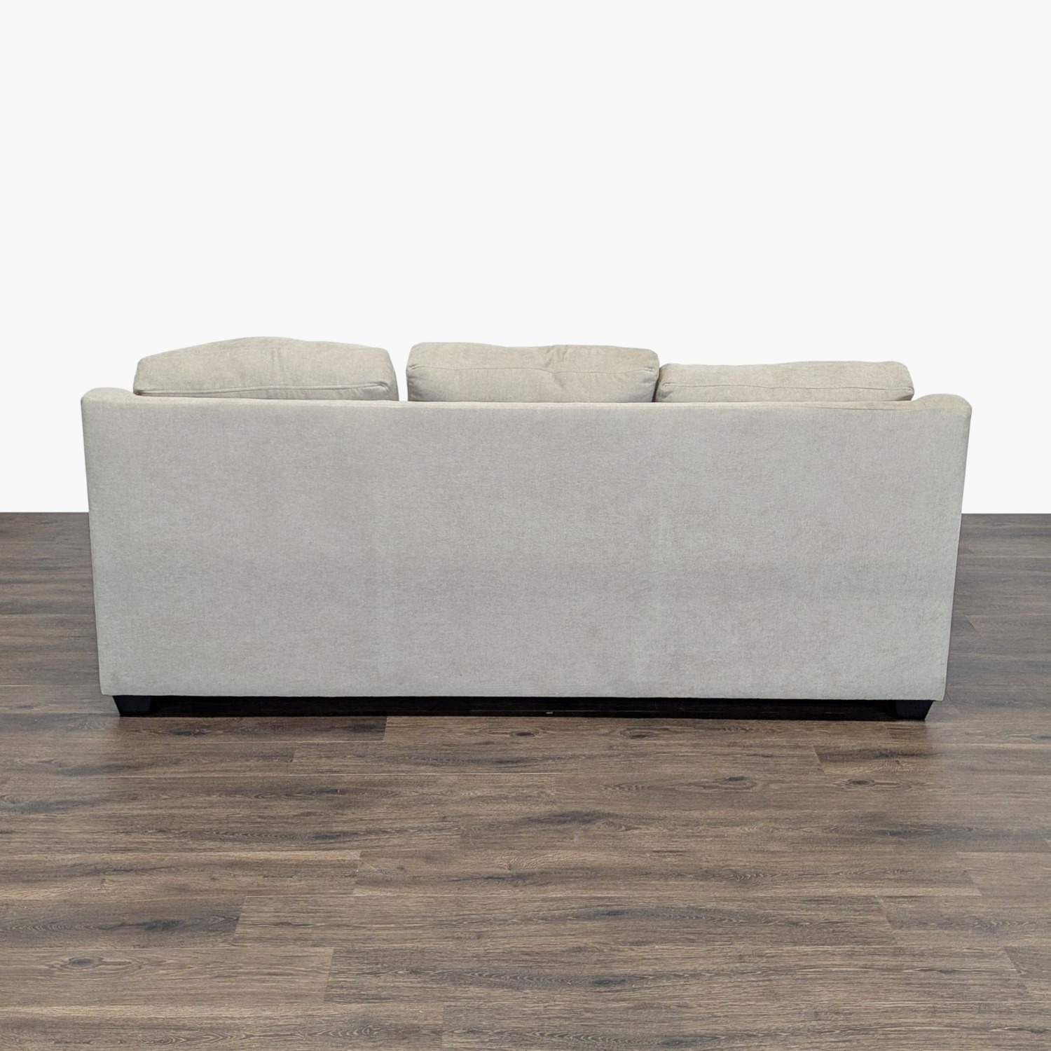 Living Spaces Porthos 3-Seat Beige Sectional Sofa  - image-9