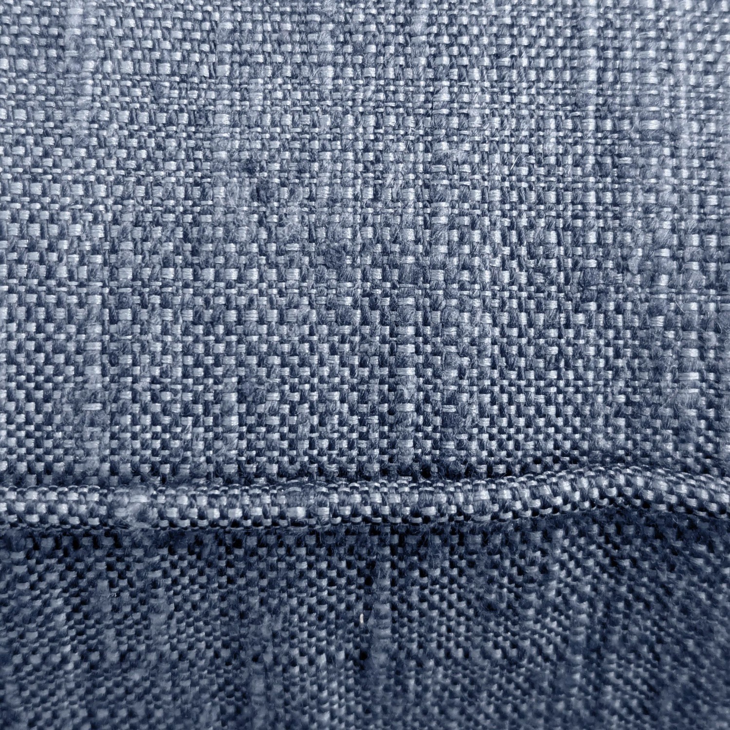 Sherrill 3-Seat Blue Sofa with Rolled Arms - image-6