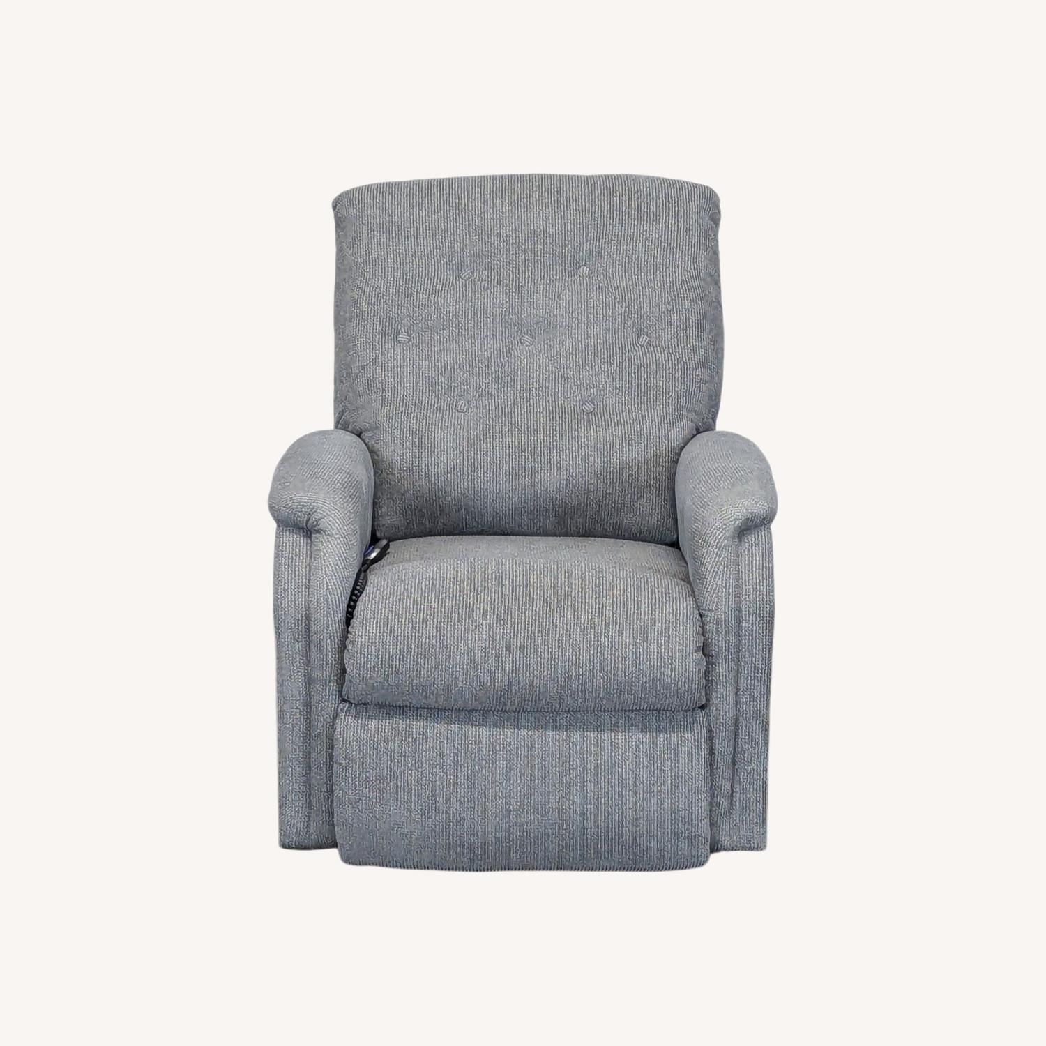 La-Z-Boy Gray Power Recliner Lift Chair - image-0