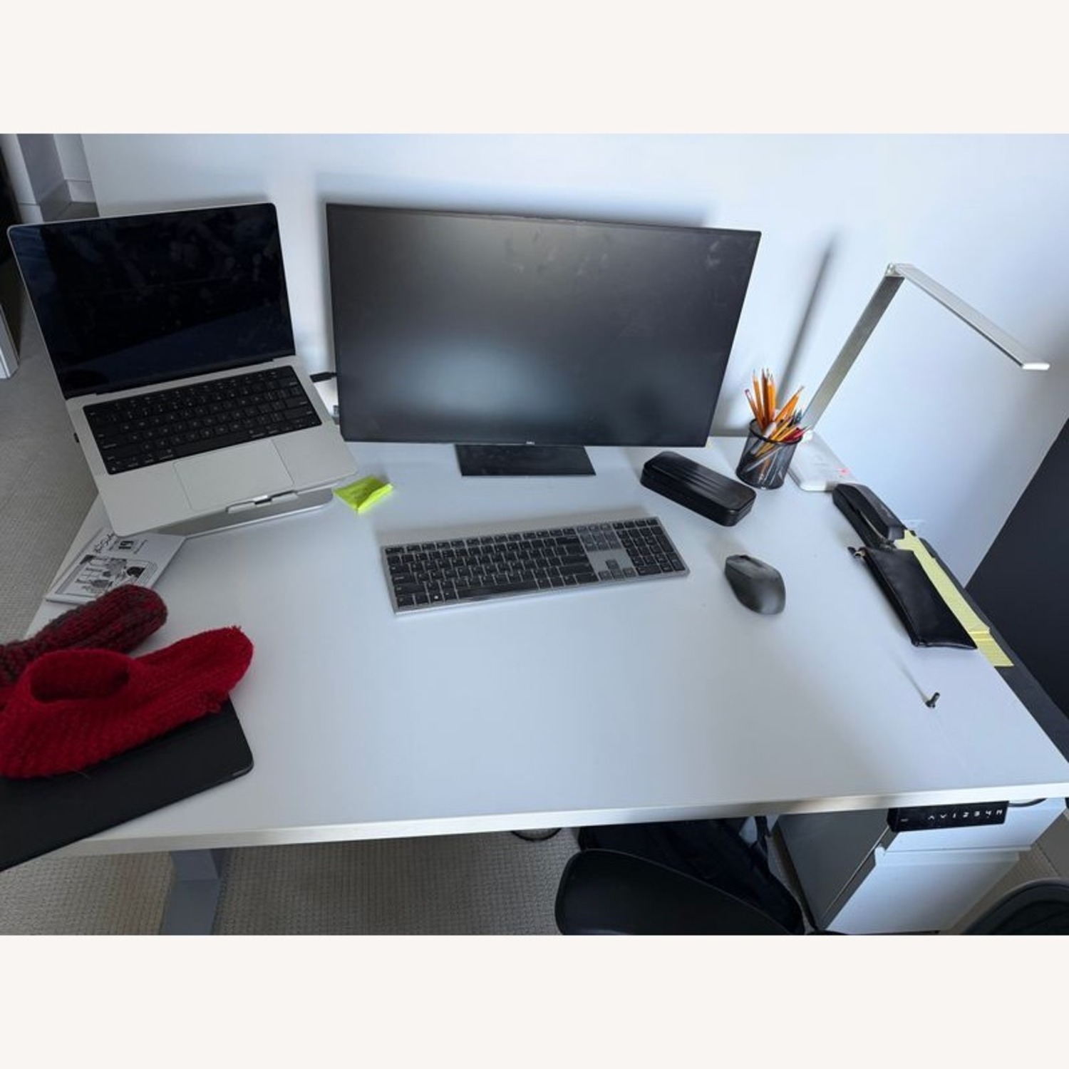 Electric Height Adjustable Standing Desk  - image-1