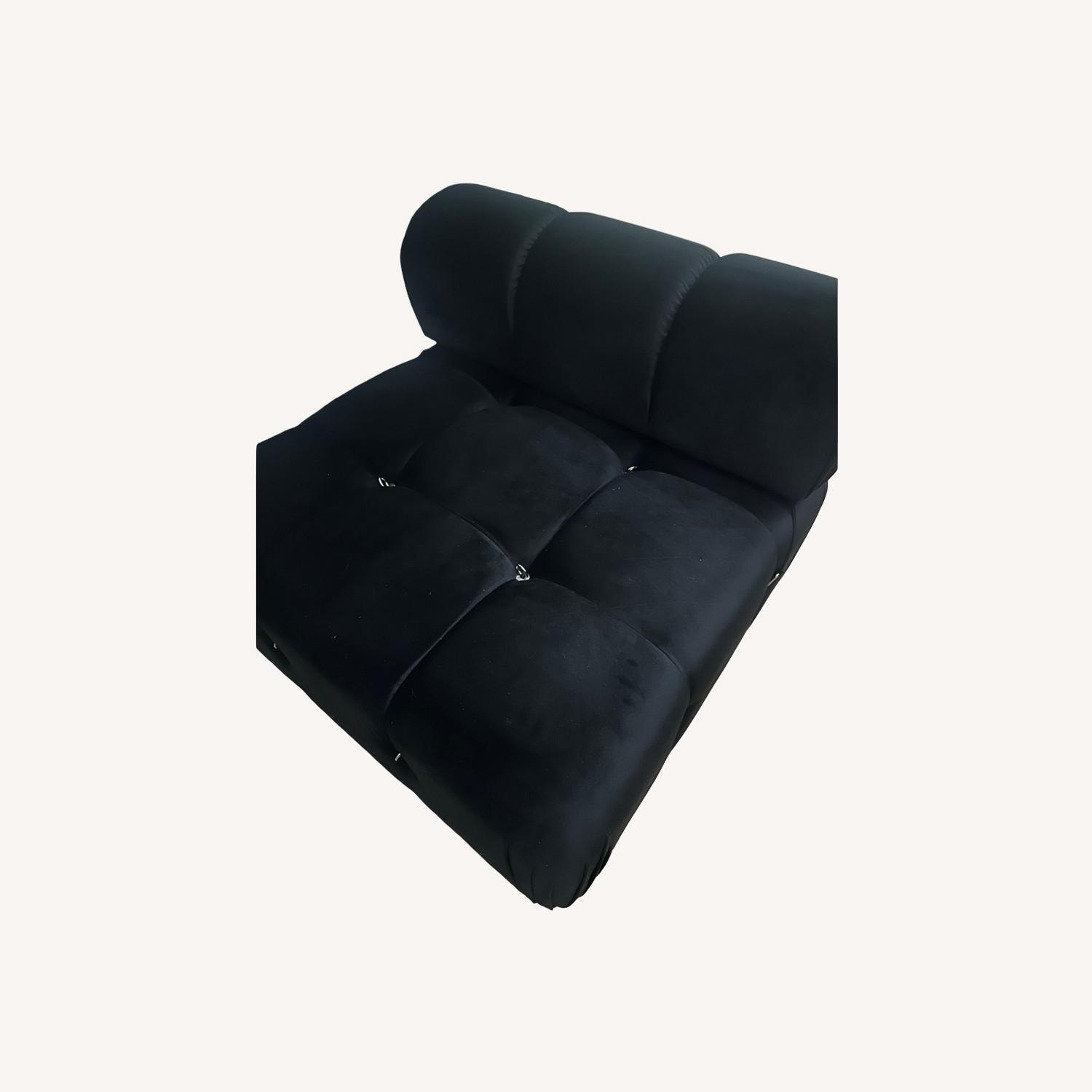 Black Accent Chair - image-0
