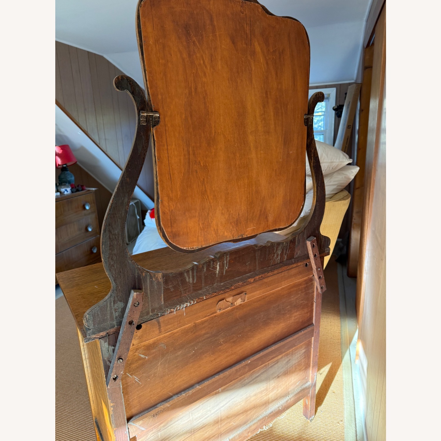 Vintage/Antique Natural Dresser - image-3