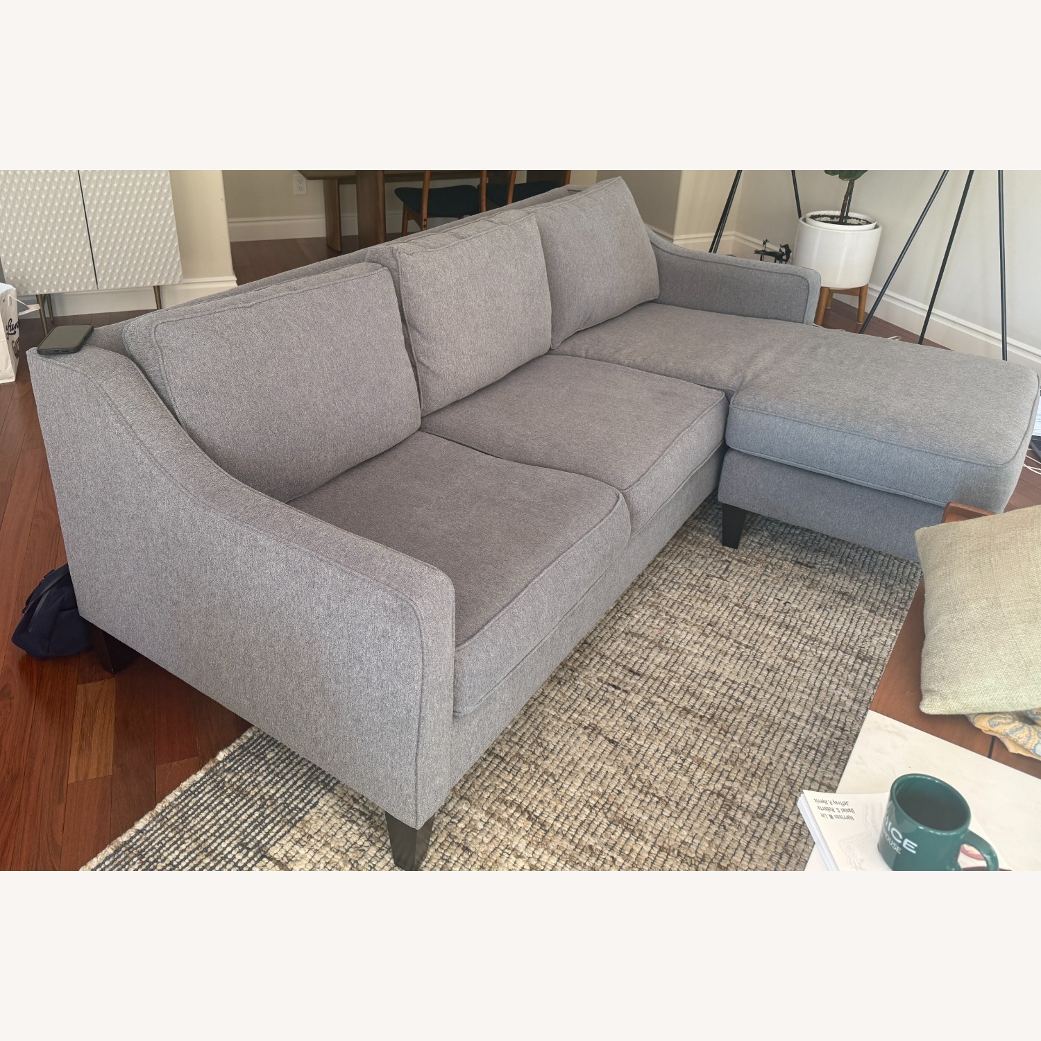 West Elm Paidge 2-Piece Reversible Sectional - image-1