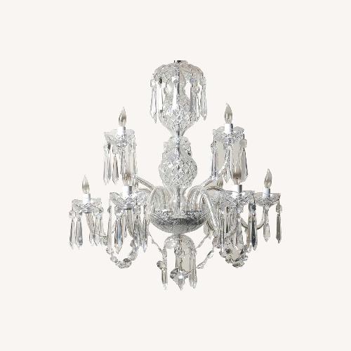 Used Waterford Crystal Glass Ceiling Lamp for sale on AptDeco