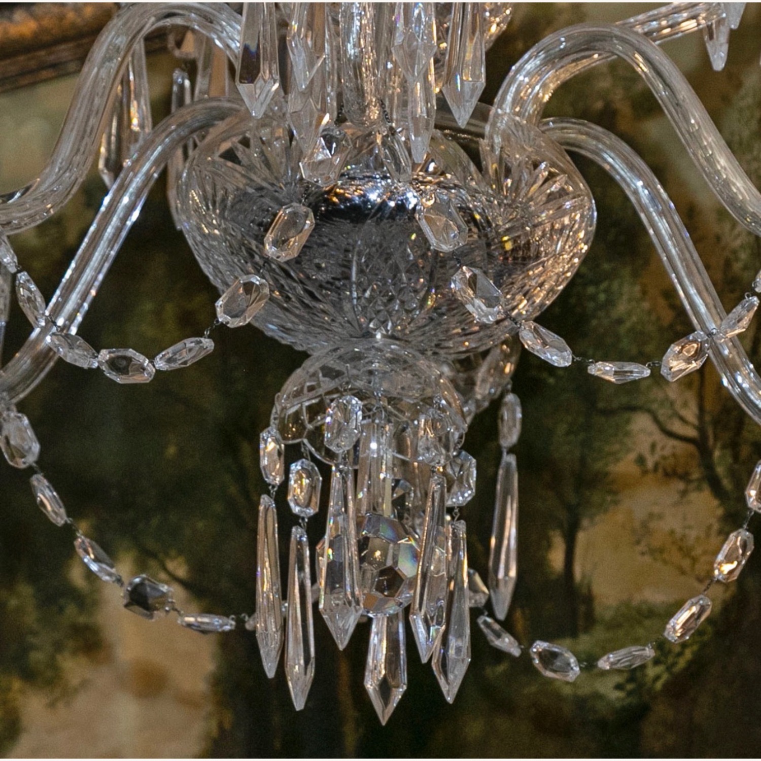 Waterford Crystal Glass Ceiling Lamp - image-3