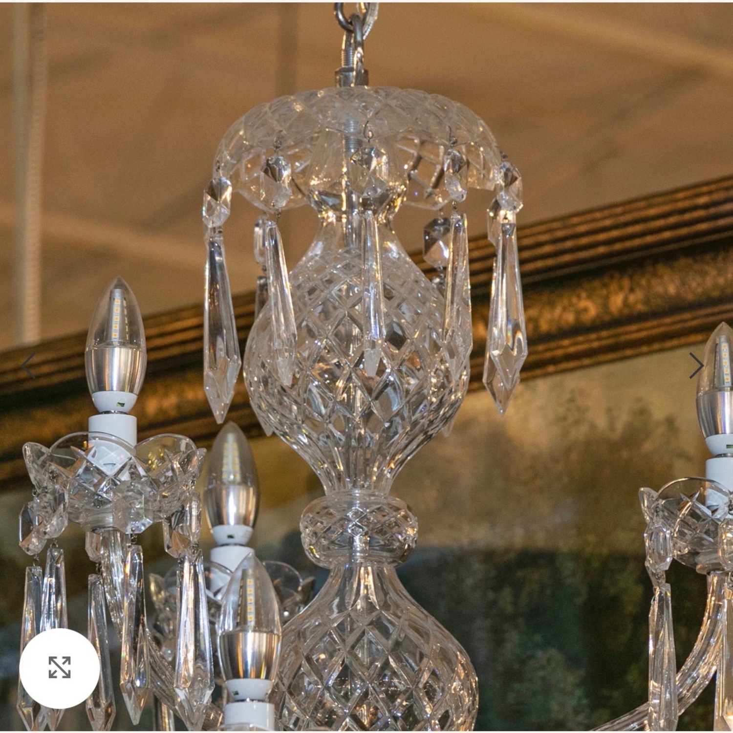 Waterford Crystal Glass Ceiling Lamp - image-2
