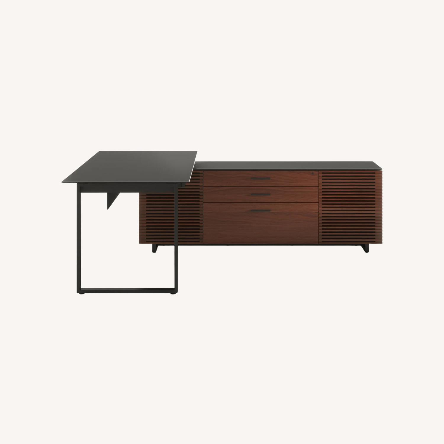 BDI Executive L-Shaped Desk - image-0