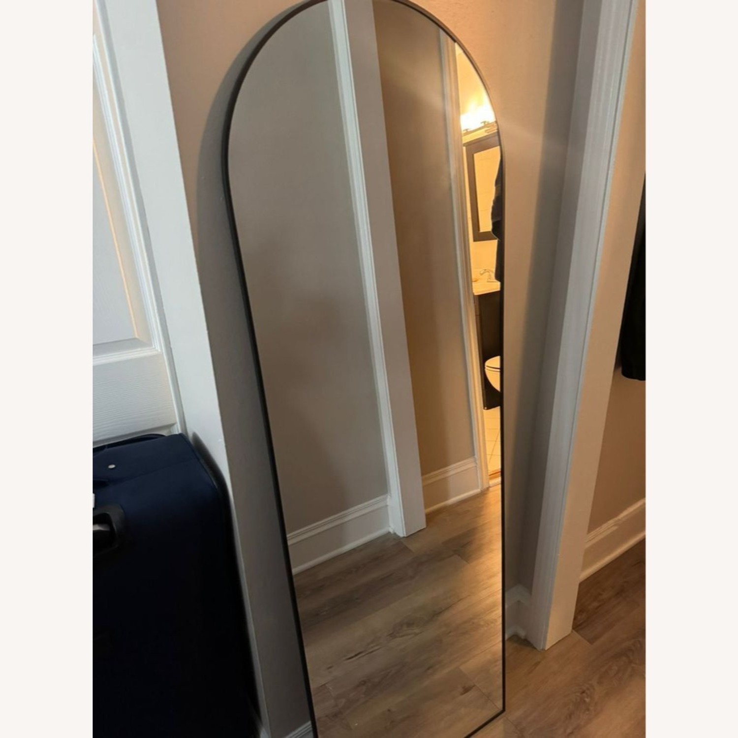 Arched Standing Floor Mirror - image-1