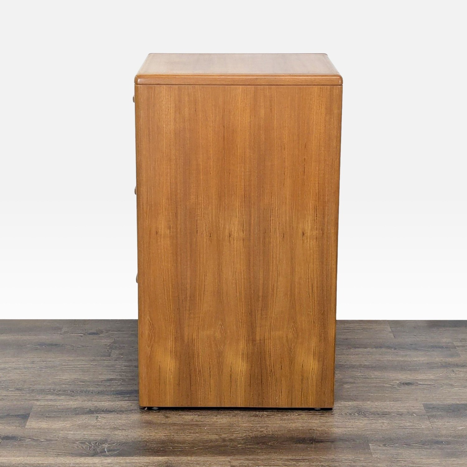 Solid Wood 3-Drawer Filing Cabinet with Lock - image-8