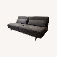 Idoitalia Dark Gray Fabric Sleeper Sofa