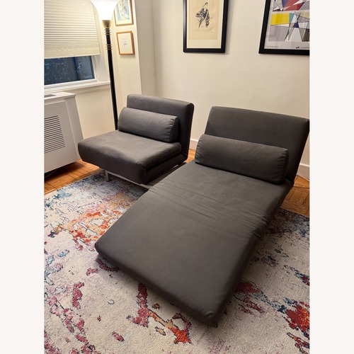 Used Idoitalia Dark Gray Fabric Sleeper Sofa for sale on AptDeco