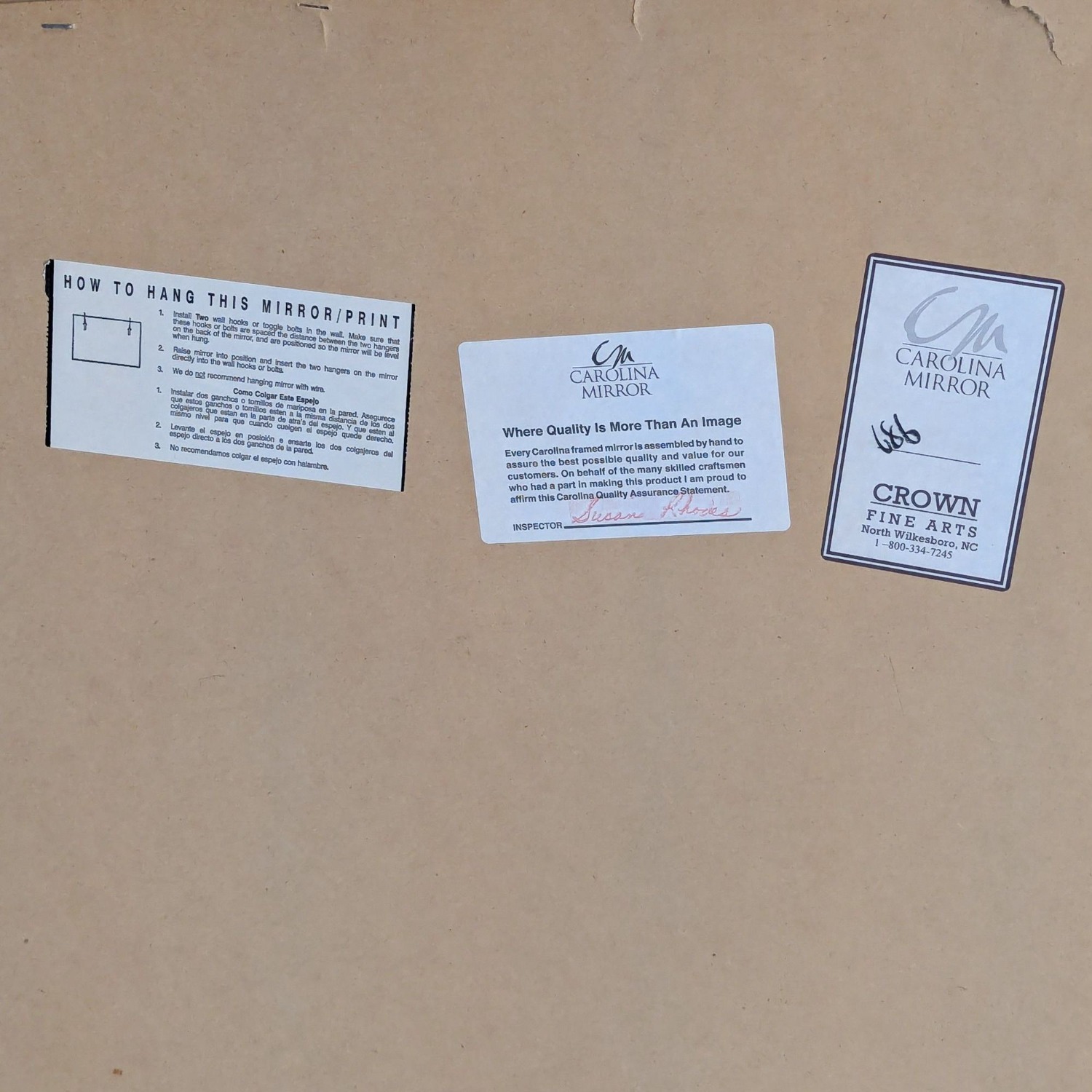 Carolina Mirror Wood Framed Mirror - image-5