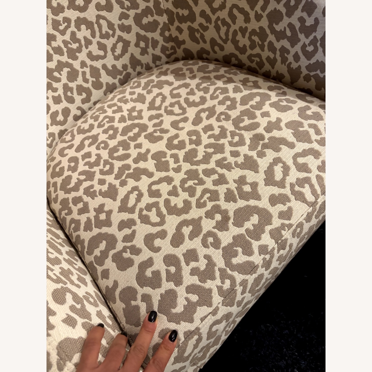 Leopard / Barrel Accent Chairs (2) - image-4
