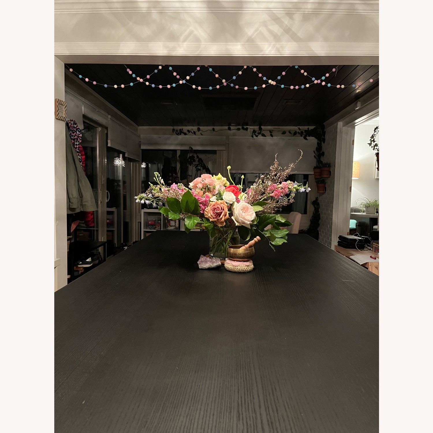 Arhaus Park Black Wood Dining Table - image-4