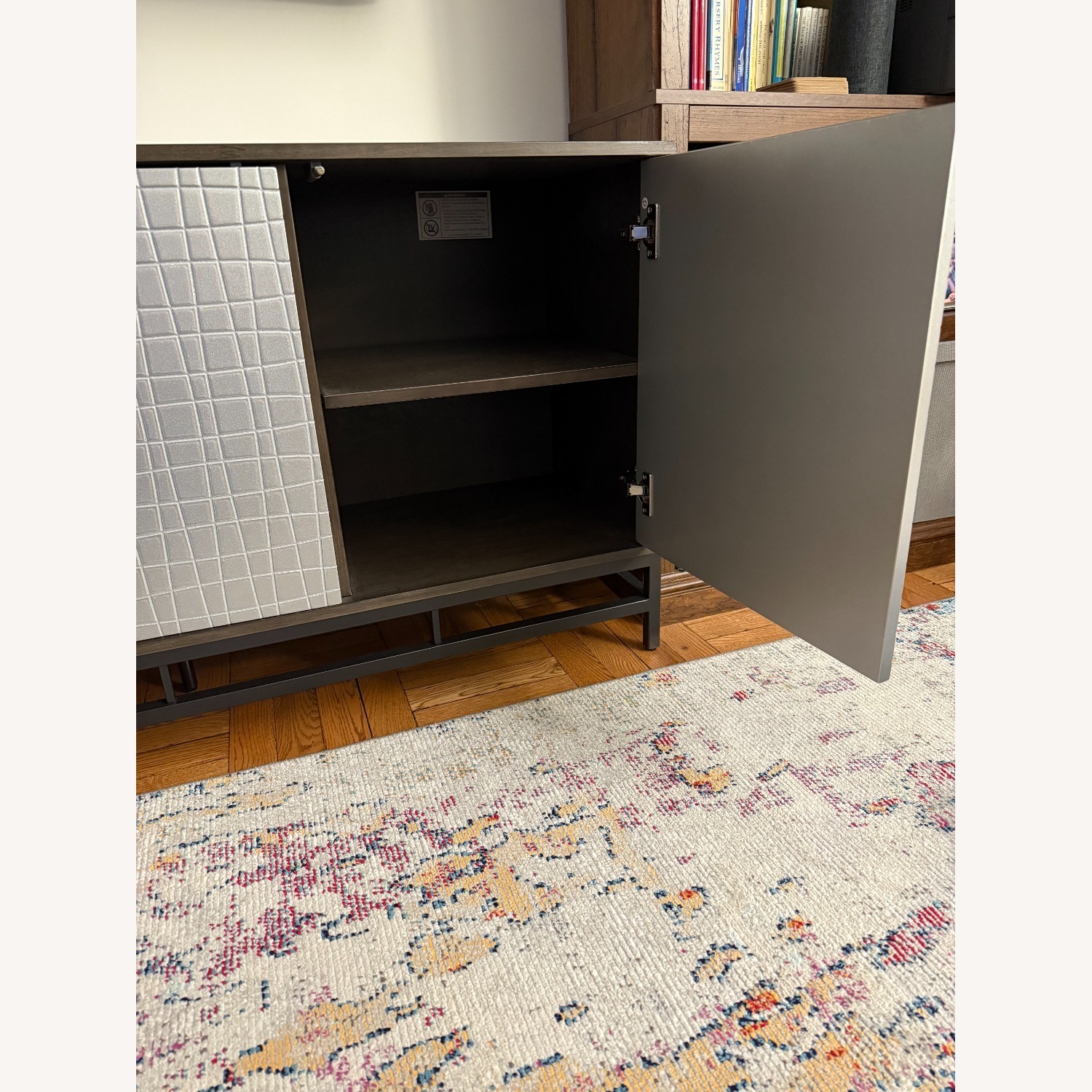 Wayfair Light Gray Wood Sideboard - image-3