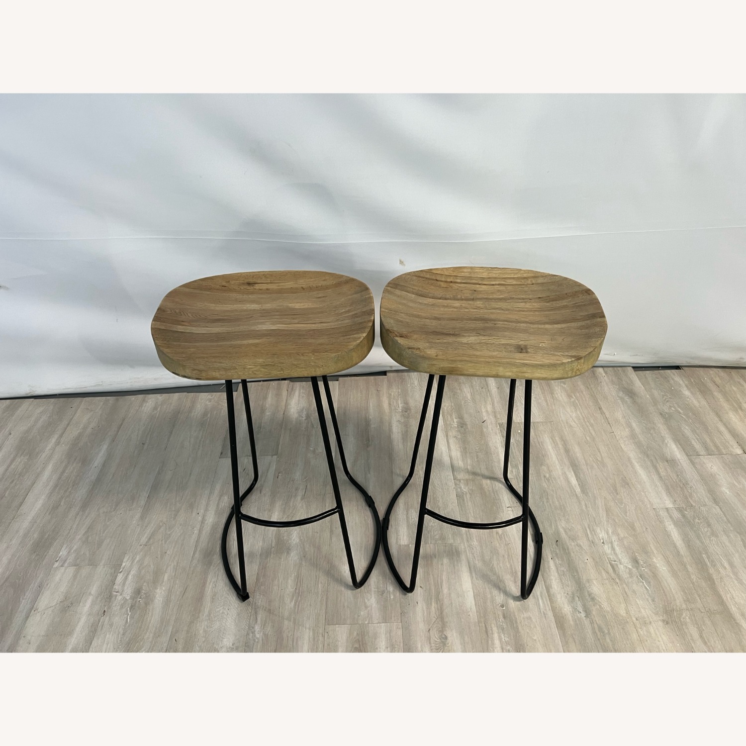 Loon Peak Handcrafted Barstool Set of 2 - image-1