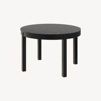 IKEA BJURSTA Dark Brown Extendable Dining Set