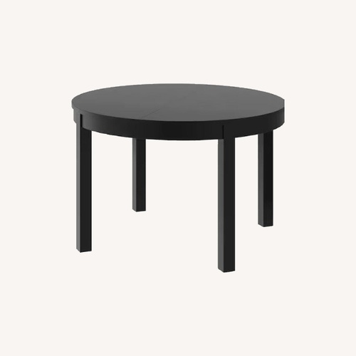 Used IKEA BJURSTA Dark Brown Extendable Dining Set  for sale on AptDeco