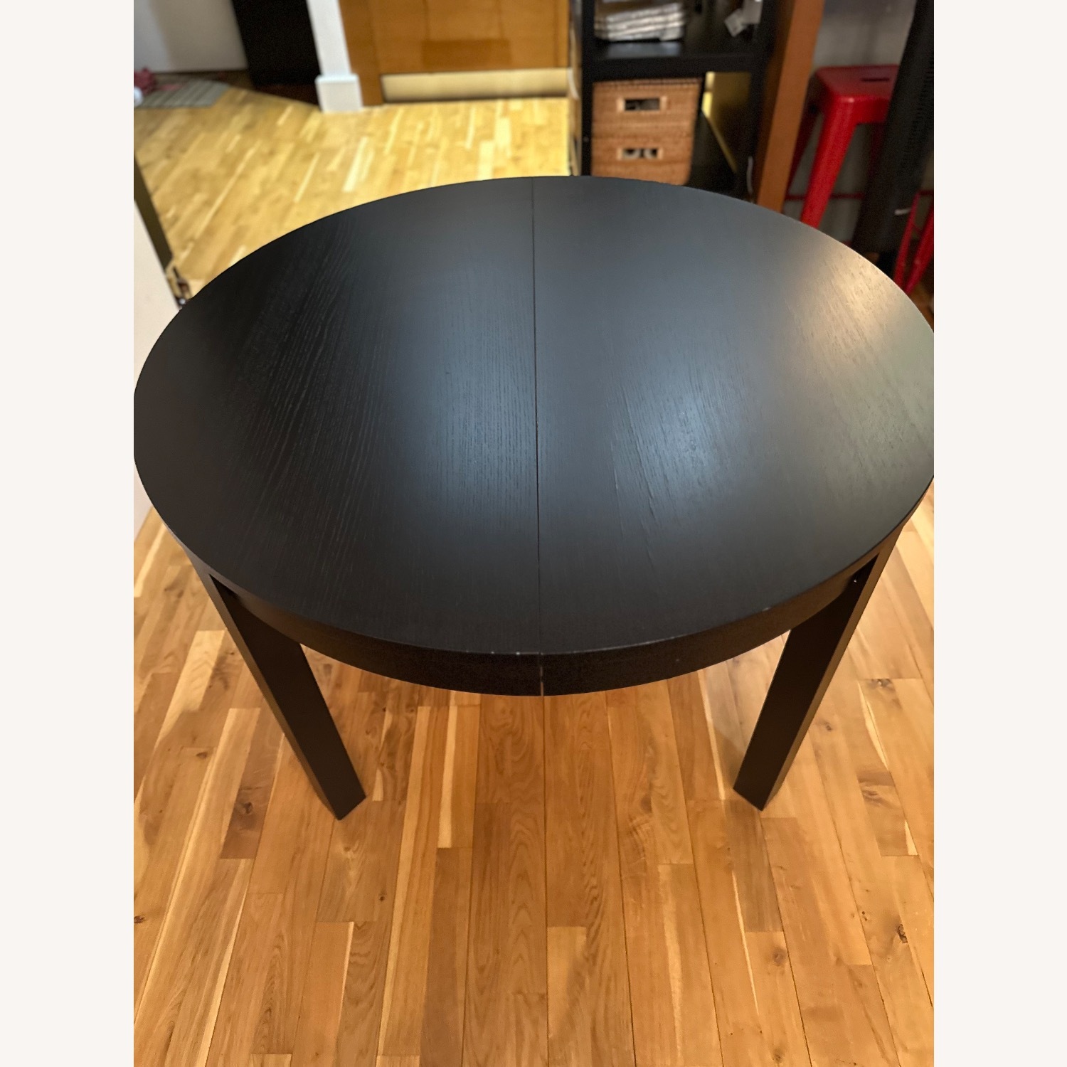 IKEA BJURSTA Dark Brown Extendable Dining Set  - image-3