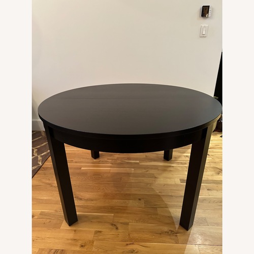 Used IKEA BJURSTA Dark Brown Extendable Dining Set  for sale on AptDeco