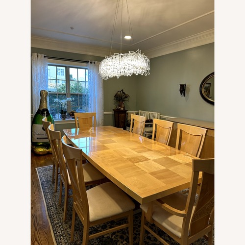 Used Natural Wood Dining Table for sale on AptDeco