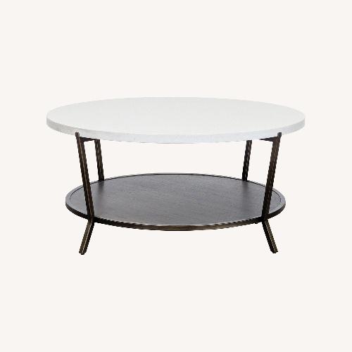 Used Universal Furniture Playlist Round Cocktail Table for sale on AptDeco