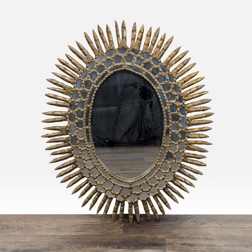 Used Antique Spanish Sunburst Mirror for sale on AptDeco