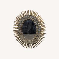 Antique Spanish Sunburst Mirror