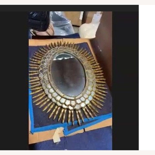 Used Antique Spanish Sunburst Mirror for sale on AptDeco