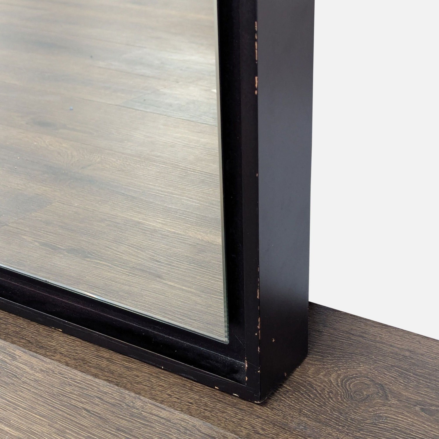West Elm Wood Framed Floor Mirror - image-4