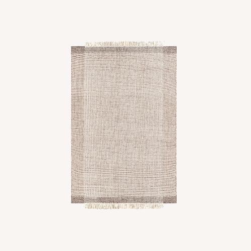 Used McGee and Co Natural Wool Area Rug 8' x 10' for sale on AptDeco