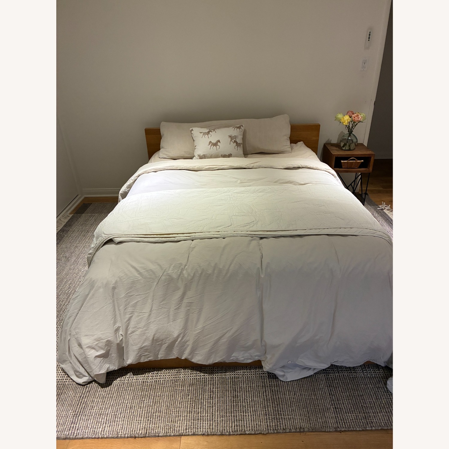 McGee and Co Natural Wool Area Rug 8' x 10' - image-5