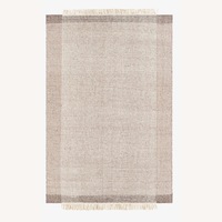 McGee and Co Natural Wool Area Rug 8' x 10'