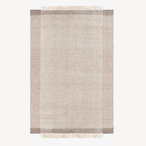 Used McGee and Co Natural Wool Area Rug 8' x 10' for sale on AptDeco