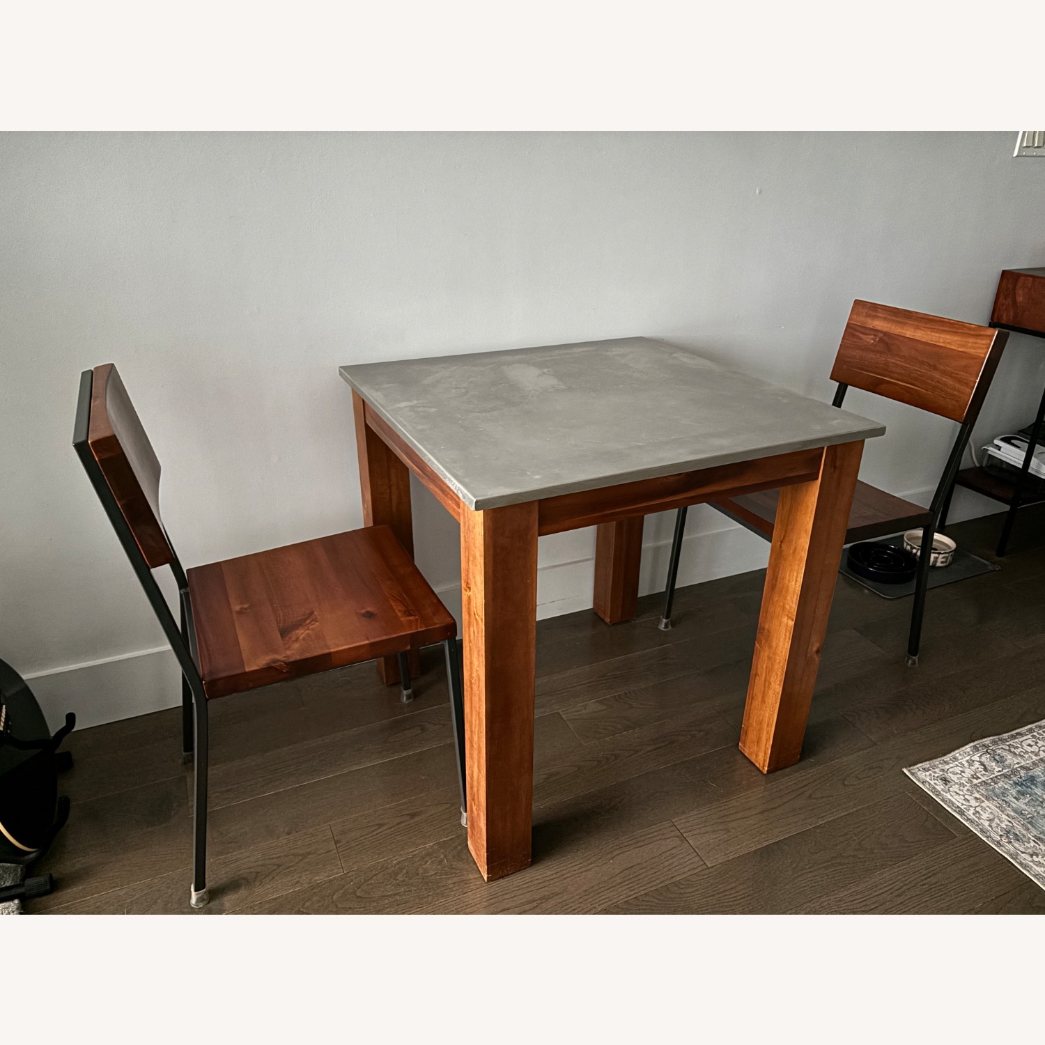 West Elm Dark Brown Dining Chairs - image-4