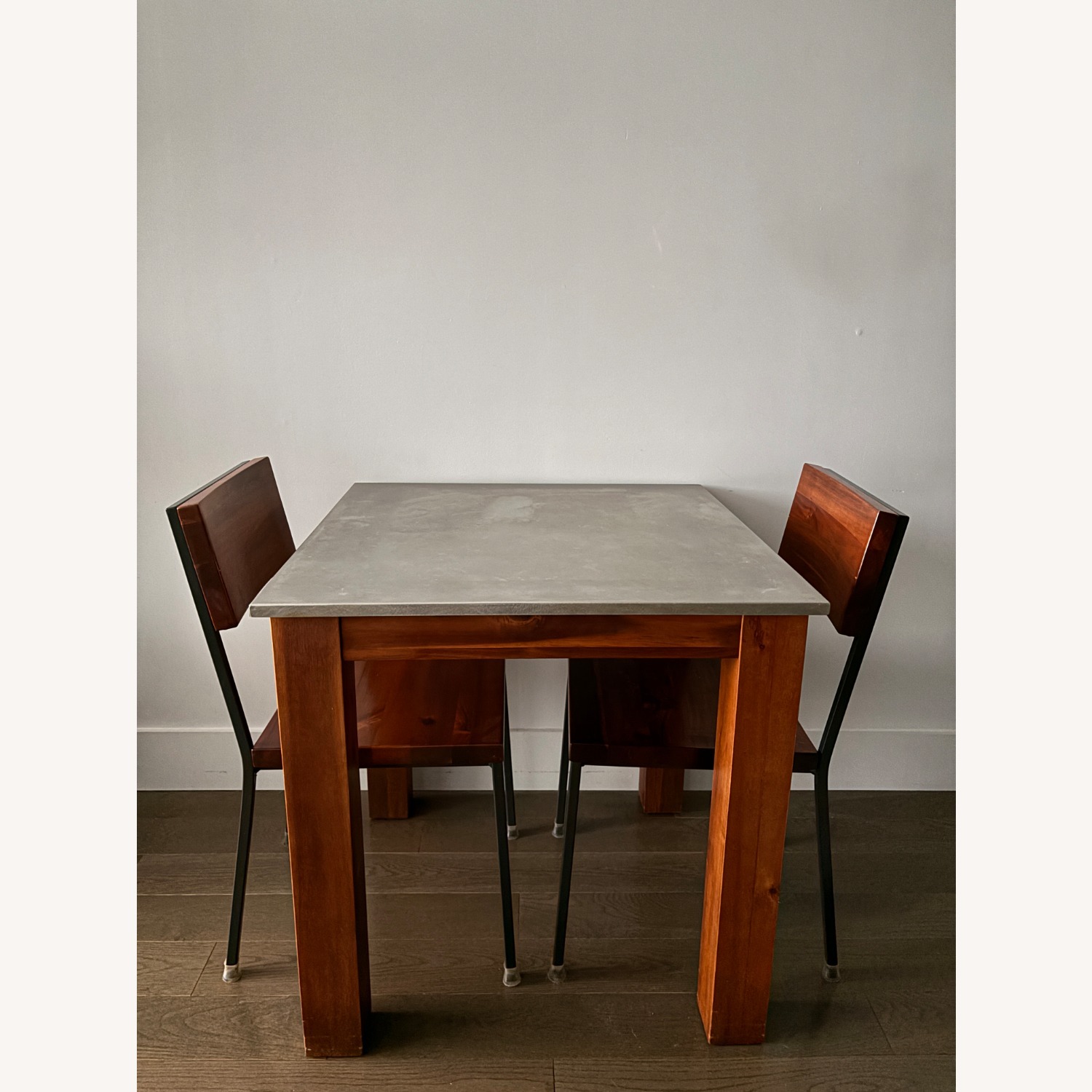 West Elm Dark Brown Dining Chairs - image-2