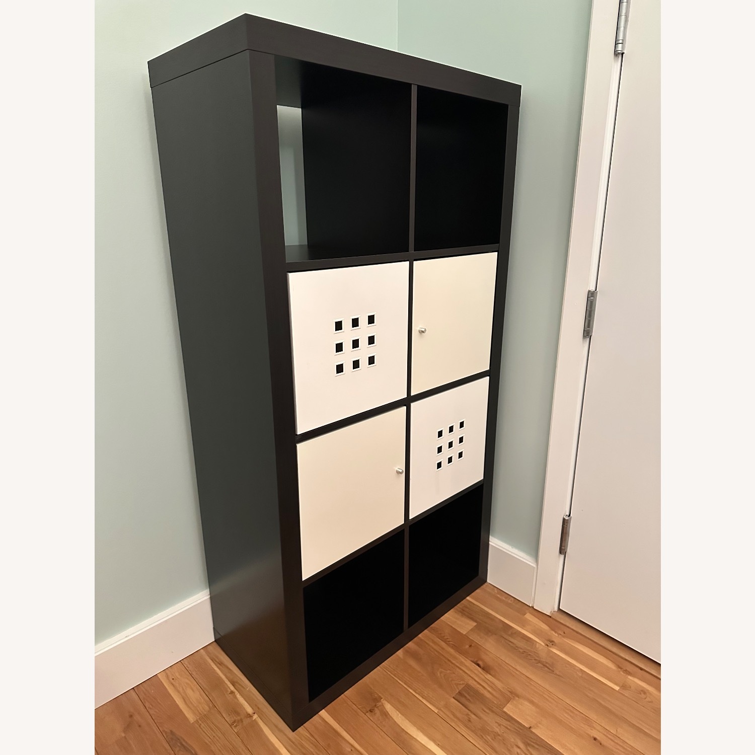 IKEA Kallax Dark Brown Bookcase - image-2