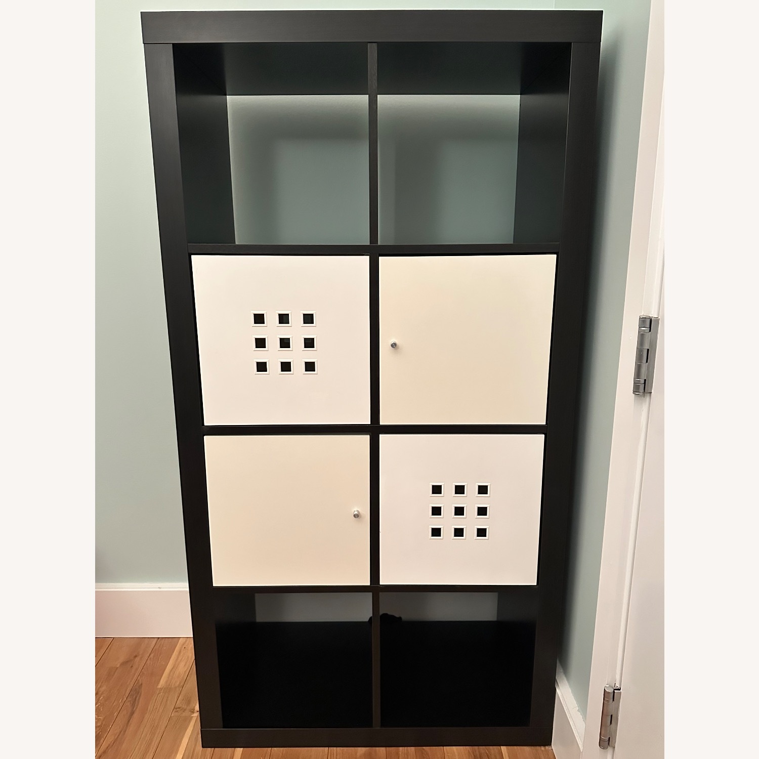 IKEA Kallax Dark Brown Bookcase - image-1