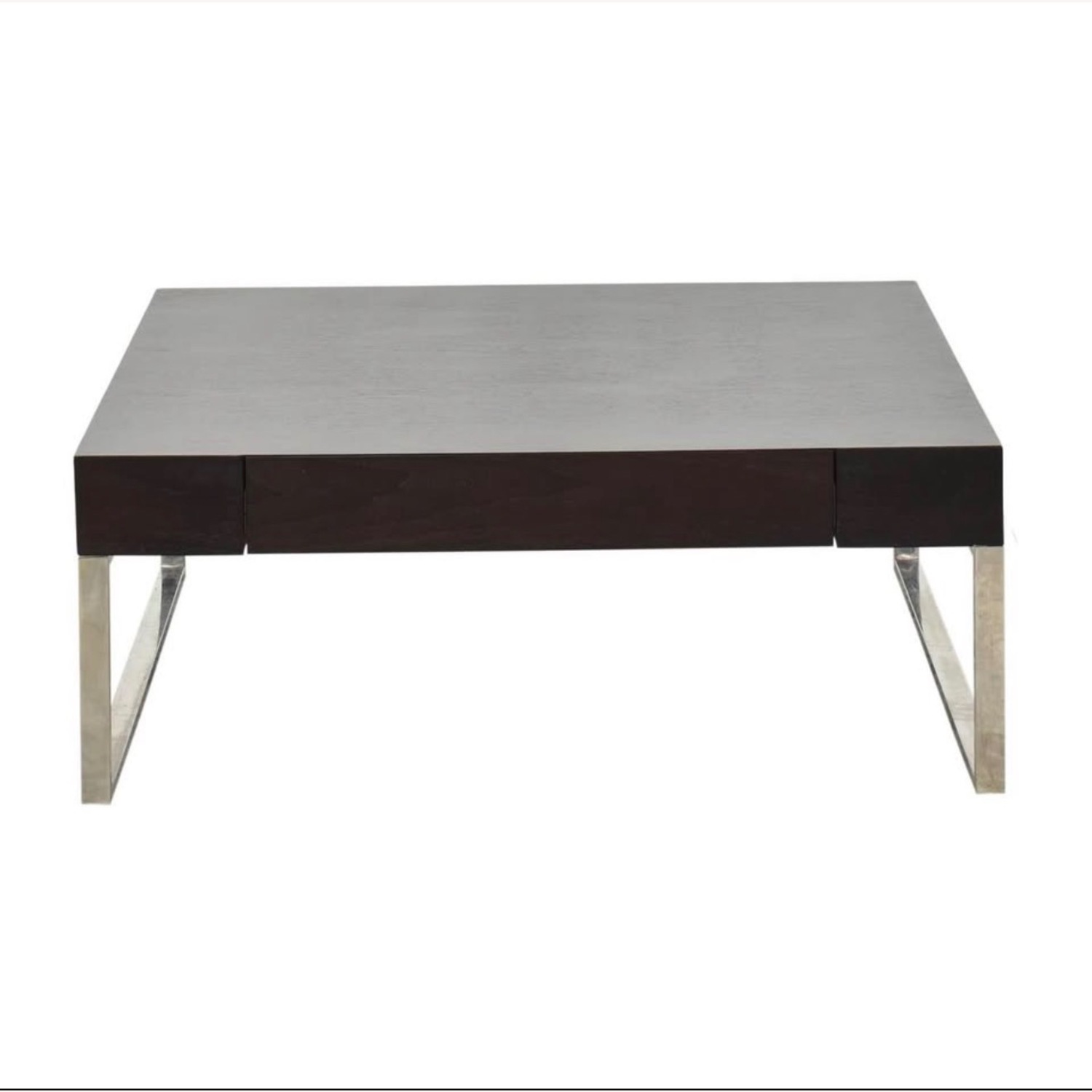 Modani Dark Brown Wood Coffee Table - image-2