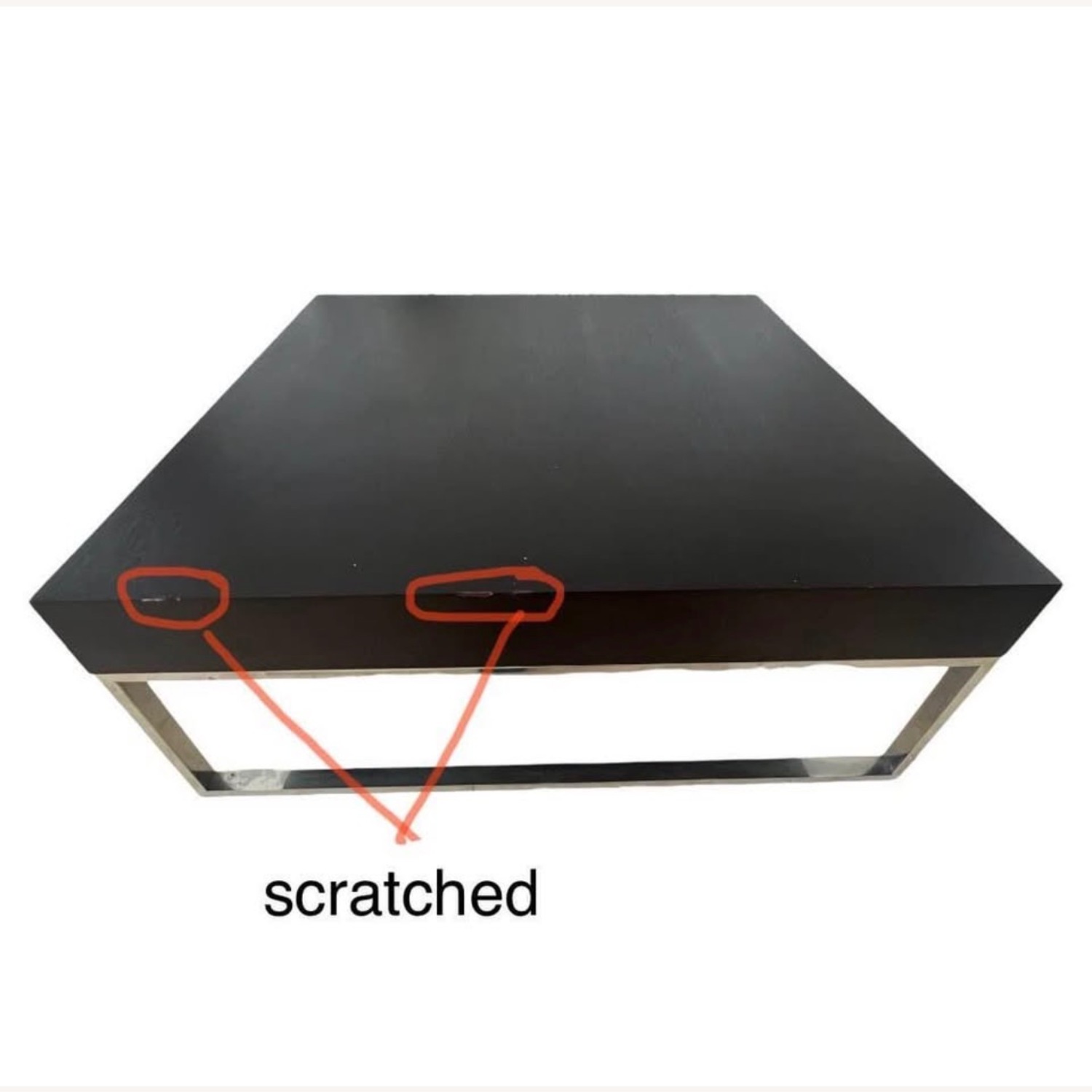 Modani Dark Brown Wood Coffee Table - image-5