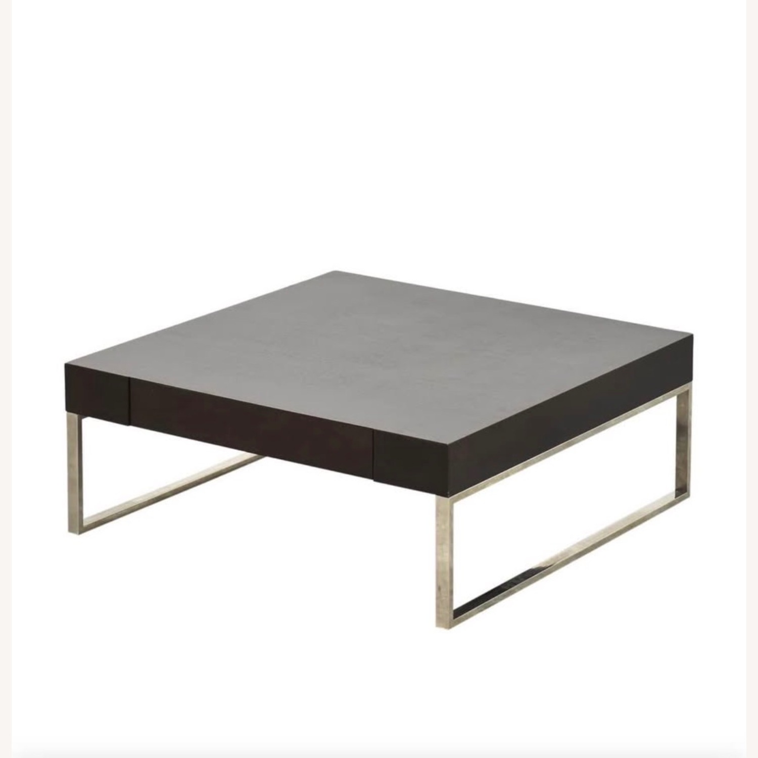 Modani Dark Brown Wood Coffee Table - image-3