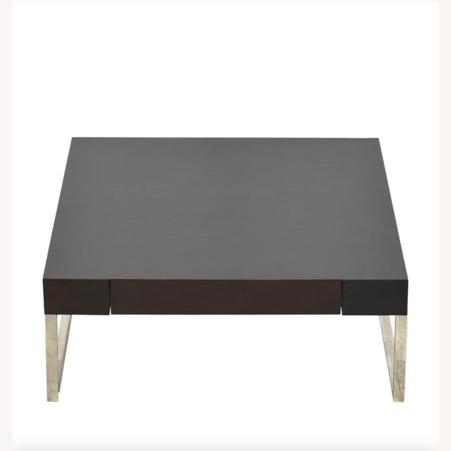 Modani Dark Brown Wood Coffee Table - image-1