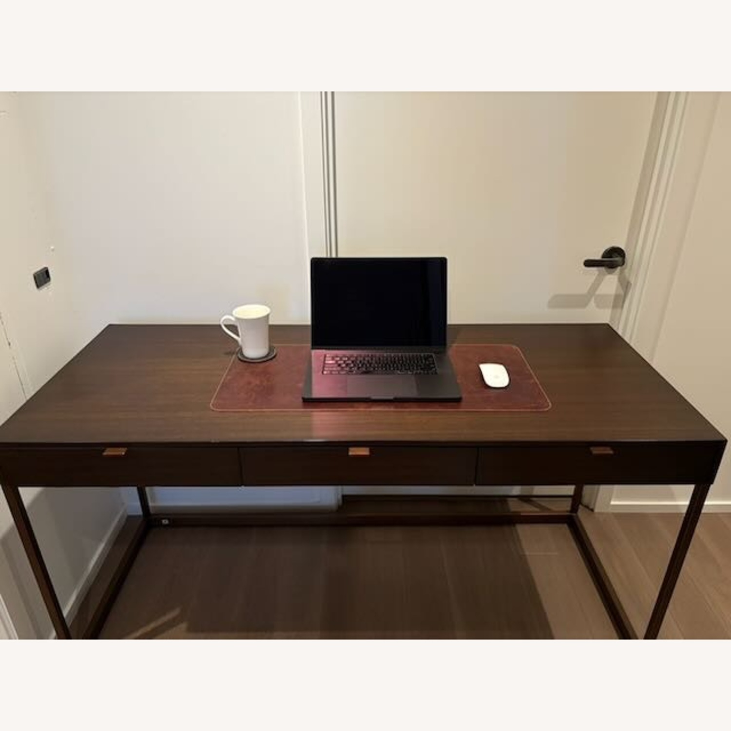 Safavieh Couture Collection Dark Brown Wood Desk - image-2