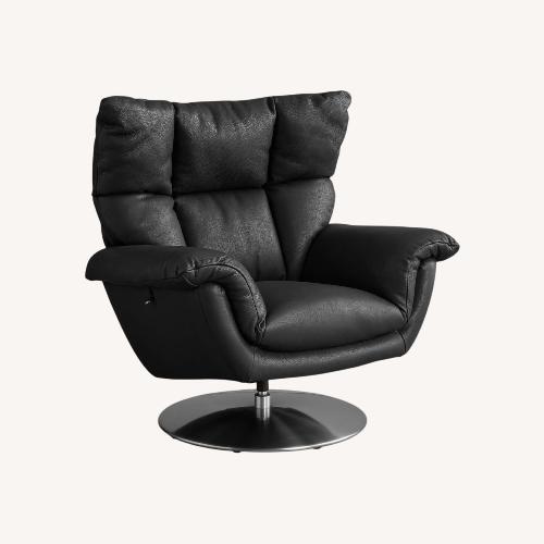 Used Arhaus Deacon Leather Recliner for sale on AptDeco