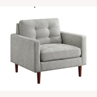 World Market Mid Century Tufted Upholstered Chair